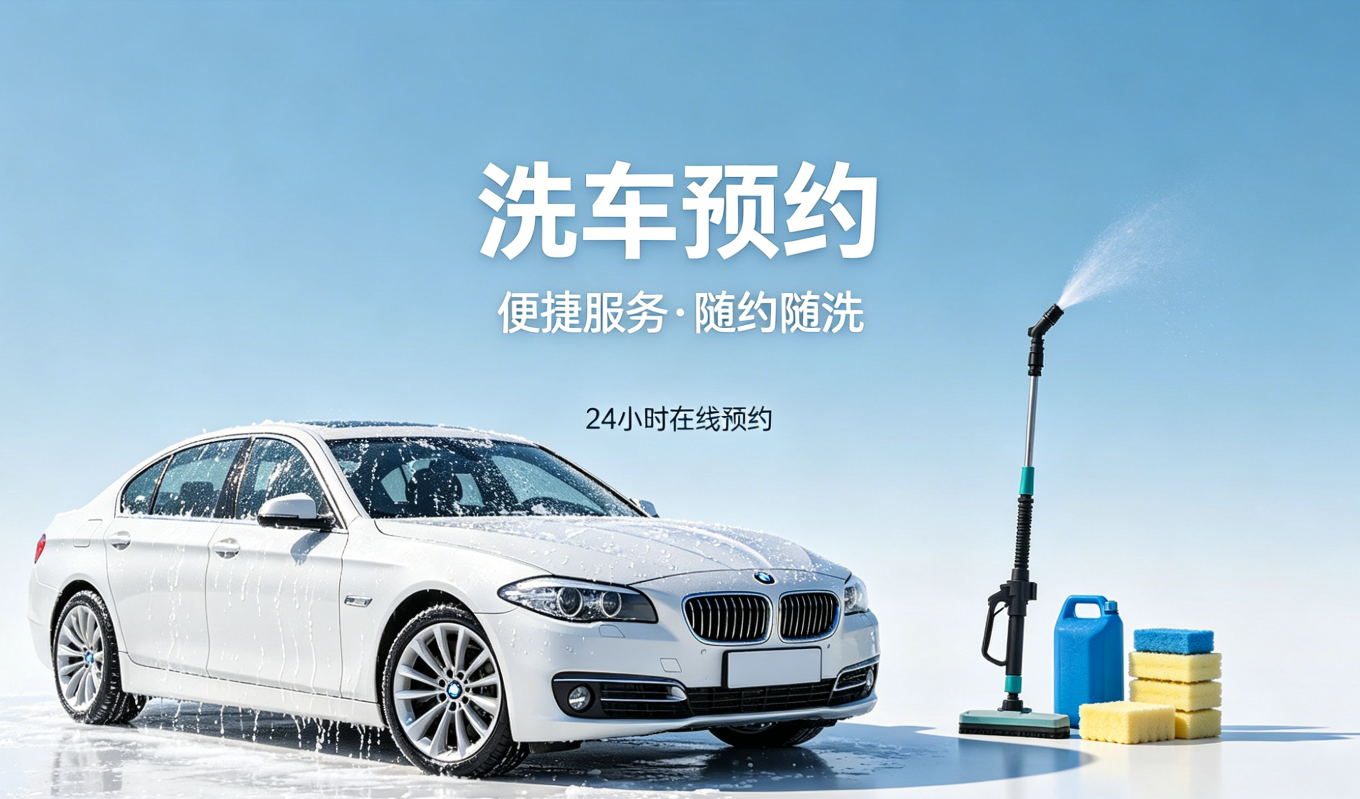 洗车预约小程序案例｜新黄金城hjc222打造汽车洗护私域平台