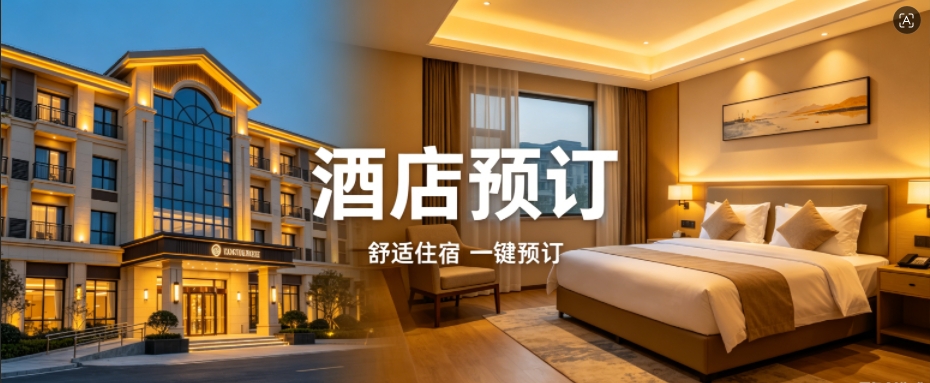 新黄金城hjc222定制酒店预订小程序，助力连锁酒店数字化获客