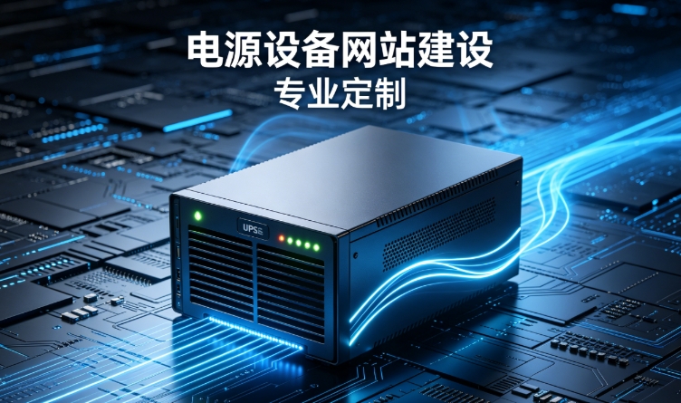 新黄金城hjc222电源设备企业网站建设案例｜工业电气设备官网定制与获客优化方案