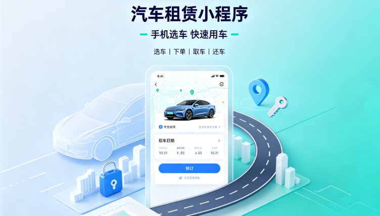 自营汽车租赁小程序定制开发深度案例｜新黄金城hjc222租车行业数字化私域转型解决方案